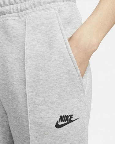Спортивні штани жіночі NIKE NS TCH FLC MR JGGR сірі FB8330-063