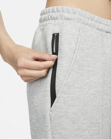 Спортивні штани жіночі NIKE NS TCH FLC MR JGGR сірі FB8330-063