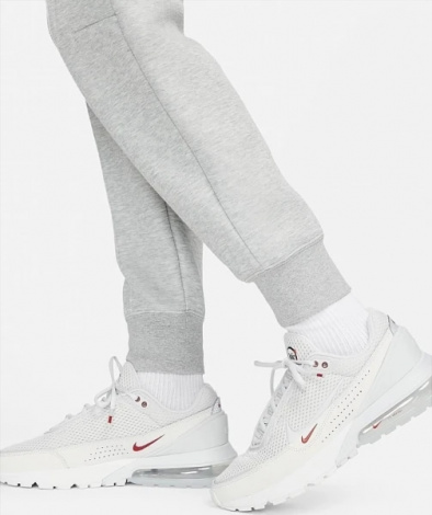 Спортивні штани жіночі NIKE NS TCH FLC MR JGGR сірі FB8330-063