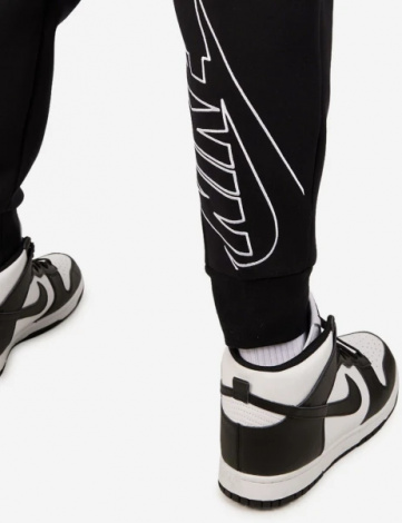 Спортивні штани Nike NK TCH FLC GX JGGR чорні DX0581-010