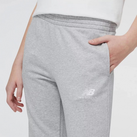 Спортивні штани підліткові New Balance ESSENTIALS STACKED LOGO сірі YP31539AG