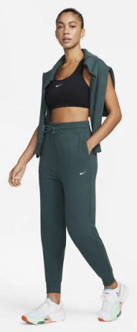 Спортивні штани жіночі Nike ONE DF JOGGER PANT зелені FB5434-328