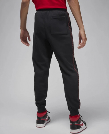Спортивные штаны Nike M J FLT MVP HBR FLC PANT черные FN6356-010