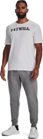 Спортивні штани Under Armour RIVAL FLEECE сірі 1379774-025