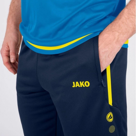 Спортивні штани тренувальні Jako ACTIVE темно-синьо-жовті 8495-89