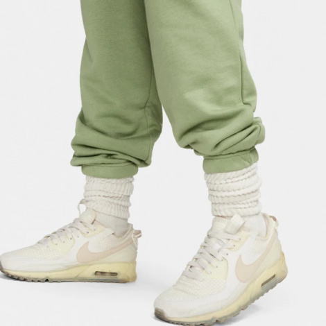 Спортивні жіночі штани Nike NS PHNX FLC HR OS PANT PRNT зелені FN7716-386
