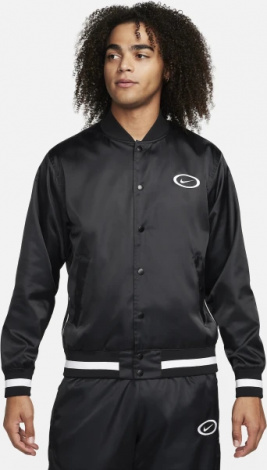 Куртка Nike M NK DNA WVN JKT RPL SSNL чорна FN2724-010