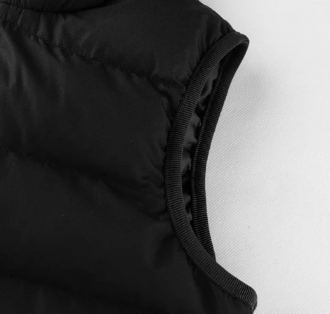 Жилетка зимова дитяча Kelme COTTON VEST чорна 8161MJ3001.9000