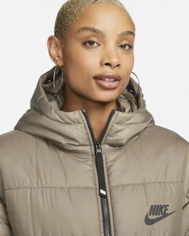 Куртка жіноча Nike W NSW SYN TF RPL HD PARKA світло-коричнева DX1798-040