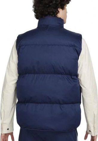 Жилетка Nike M NK CLUB PUFFER VEST темно-синяя FB7373-410