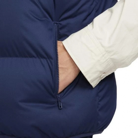 Жилетка Nike M NK CLUB PUFFER VEST темно-синяя FB7373-410