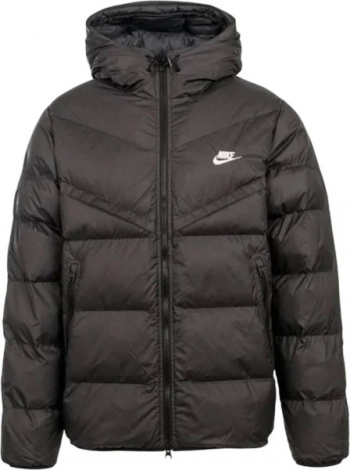 Куртка Nike M NK SF WR PL-FLD HD JKT черная FB8185-010