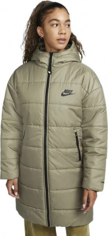 Куртка жіноча Nike W NSW SYN TF RPL HD PARKA бежева DX1798-351