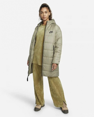 Куртка жіноча Nike W NSW SYN TF RPL HD PARKA бежева DX1798-351