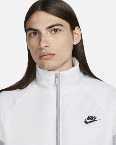 Куртка Nike MIDWEIGHT PUFFER сіро-біла FB8195-077