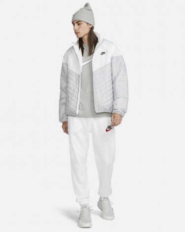 Куртка Nike MIDWEIGHT PUFFER сіро-біла FB8195-077