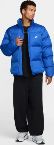 Куртка Nike M NK CLUB PUFFER JKT синя FB7368-480