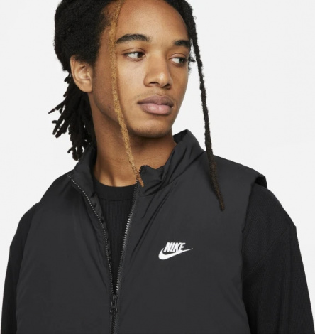 Жилетка Nike THERMA-FIT CLUB чорна DX0676-010