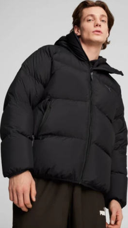Пуховик Puma DOWN PUFFER JACKET черная 62647601