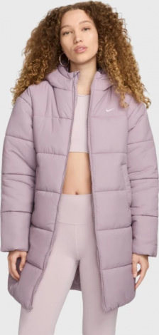 Куртка жіноча Nike W NSW TF SNFL NK CLSC PRKA бузкова FZ5903-226