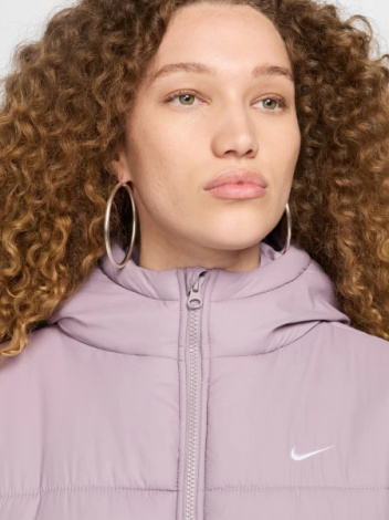 Куртка жіноча Nike W NSW TF SNFL NK CLSC PRKA бузкова FZ5903-226