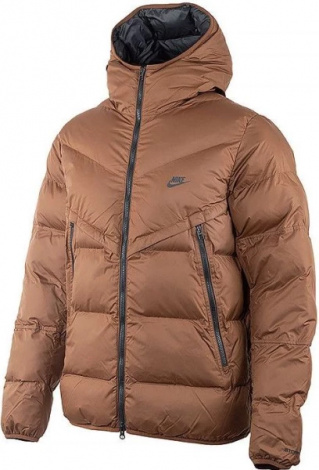 Куртка Nike NK SF WR PL-FLD HD JKT коричнева DR9605-259