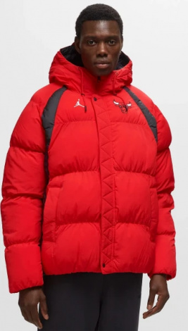 Куртка NIKE JORDAN CHI M JKT FILL CTS ST червоно-чорна DN9771-657