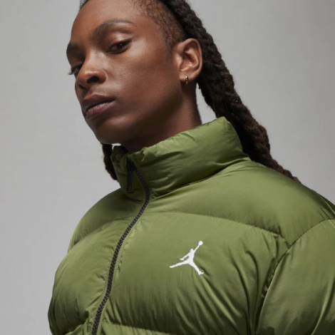 Куртка Nike MJ ESS POLY PUFFER JKT оливкова FB7331-340