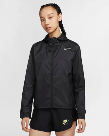Вітровка жіноча Nike W NK ESSENTIAL JACKET чорна CU3217-010