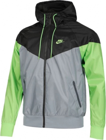 Вітровка Nike M NK WVN LND WR HD JKT сіро-зелена DA0001-065