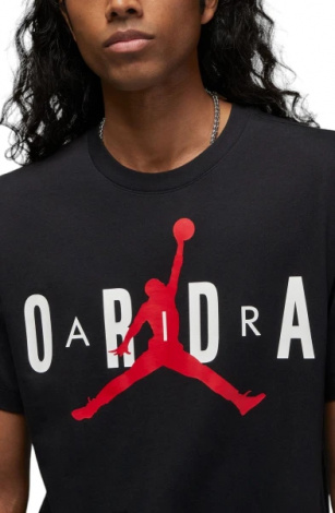 Футболка Nike MJ JD AIR STRETCH SS CREW чорна DV1445-010