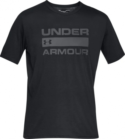 Футболка Under Armour TEAM ISSUE WORDMARK чорна 1329582-001
