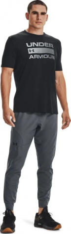 Футболка Under Armour TEAM ISSUE WORDMARK чорна 1329582-001