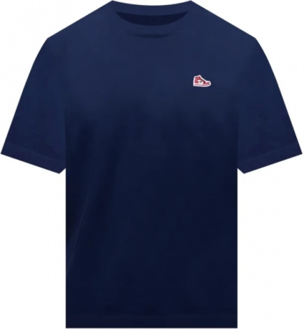 Футболка Nike AJ1 BRAND SNEAKER PATCH темно-синя HJ2326-410