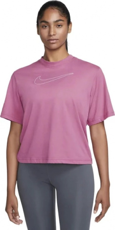Футболка жіноча Nike W NK DF TEE SS BOXY рожева DX7984-656