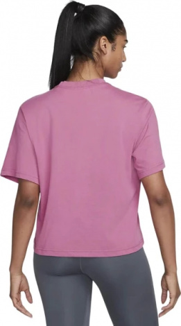 Футболка жіноча Nike W NK DF TEE SS BOXY рожева DX7984-656