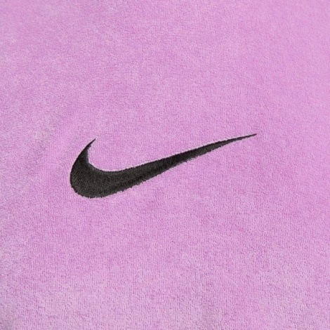 Футболка жіноча Nike W NSW MOCK SS TEE TRRY MS фіолетова FJ4894-532