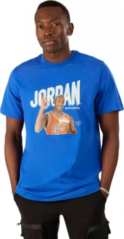 Футболка Nike JORDAN PHOTO SS CREW синя DV8434-480