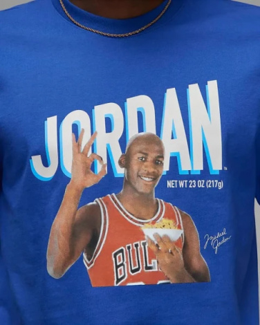 Футболка Nike JORDAN PHOTO SS CREW синя DV8434-480