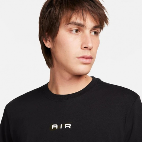 Футболка Nike M TEE AIR черная FQ3789-010