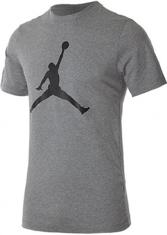 Футболка Nike Jordan JUMPMAN SS CREW сіра CJ0921-091