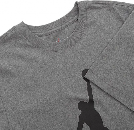 Футболка Nike Jordan JUMPMAN SS CREW сіра CJ0921-091
