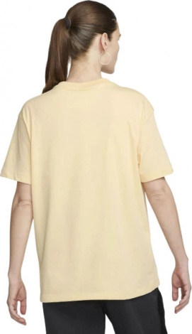 Футболка жіноча Nike W NSW TEE BF MS світло-жовта FD1129-294