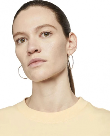 Футболка жіноча Nike W NSW TEE BF MS світло-жовта FD1129-294