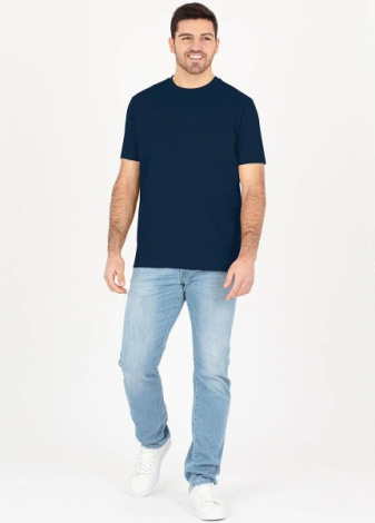 Футболка Jako ORGANIC STRETCH темно-синя C6121-900