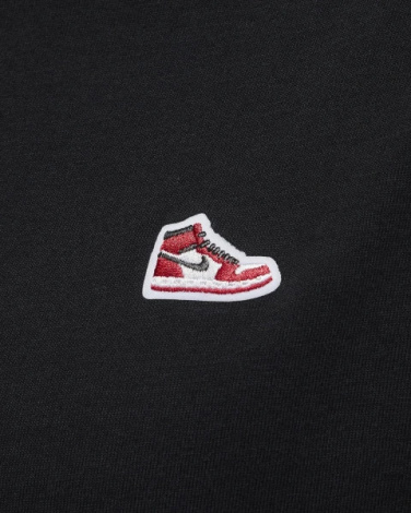 Футболка Nike MJ BRAND SNKR PTCH SS CREW чорна FN5982-010