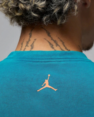 Футболка Nike JORDAN REISSUE GX SS CREW бірюзова HJ2356-301