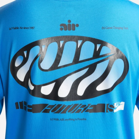 Футболка Nike U TEE AM DAY LBR AIR синя FQ3756-435