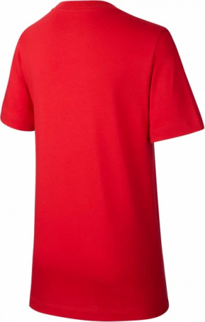Футболка підліткова Nike K NSW TEE FUTURA ICON TD червона AR5252-659