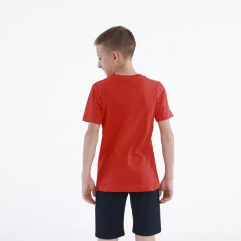 Футболка підліткова Nike K NSW TEE FUTURA ICON TD червона AR5252-659